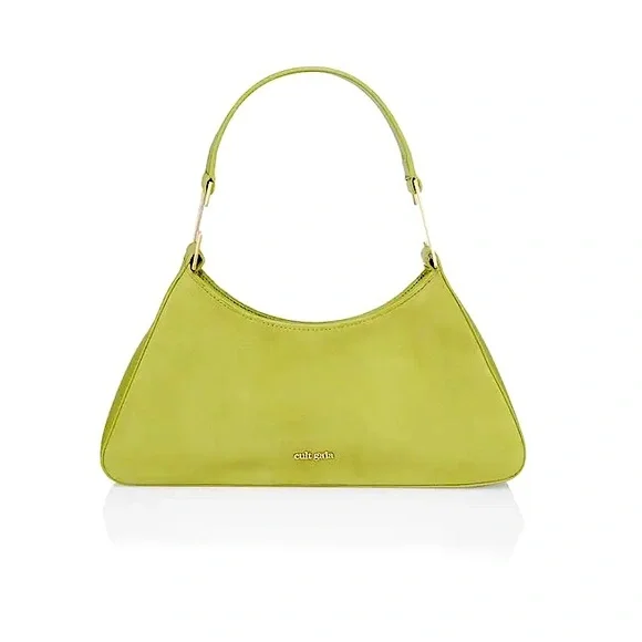 Cult Gaia Olive Green Bag with Gold Accents - Picture 2 of 8